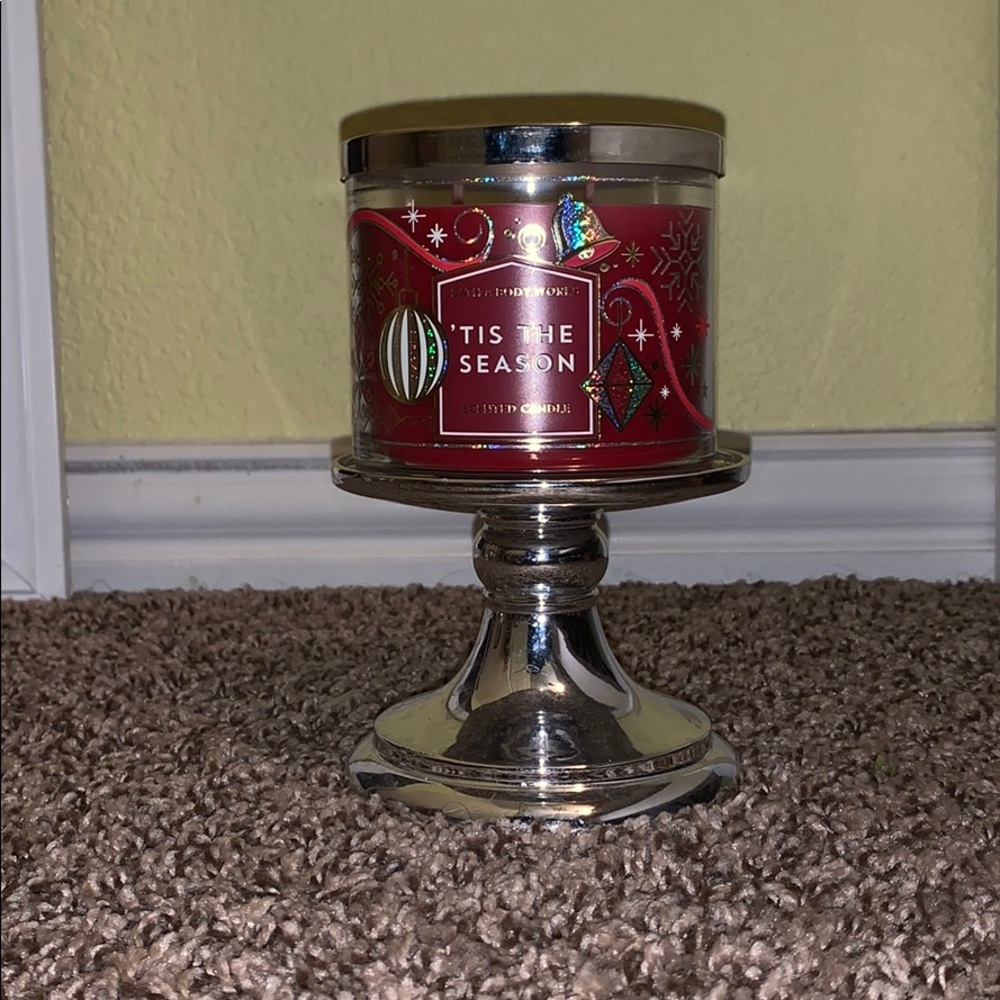 BBW 3 WICK CANDLE: Tis The Season